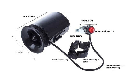 Timbre Electrónico Ultrasónico para Bicicleta - Image 6
