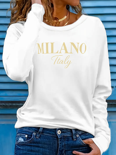 Camisetas Estampadas de Manga Larga para Otoño e Invierno - Image 29