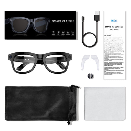 Gafas Inteligentes con Cámara HD y Traducción por IA - Image 2