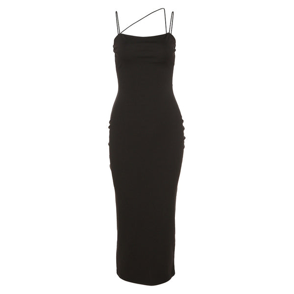 Vestido Ajustado con Tirante Único y Espalda Descubierta - Image 6