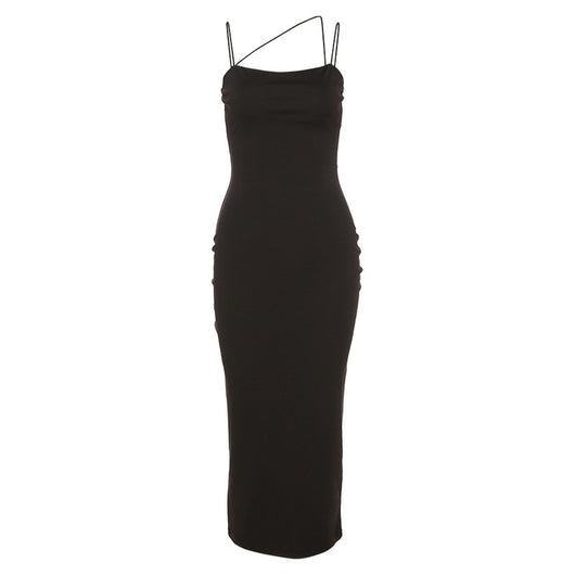 Vestido Ajustado con Tirante Único y Espalda Descubierta - Image 6