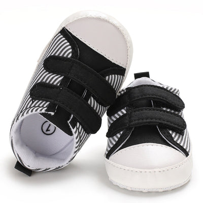 Zapatos Casuales Antideslizantes con Rayas y Velcro - Image 22
