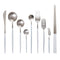 Cubiertos de Plata OUDING - Cuchara de Acero Inoxidable 304 para Mesa Occidental