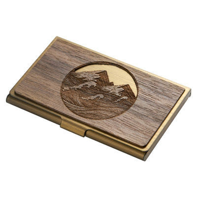 Tarjetero Ejecutivo de Acero Inoxidable y Madera con Grabado Personalizado - Image 14