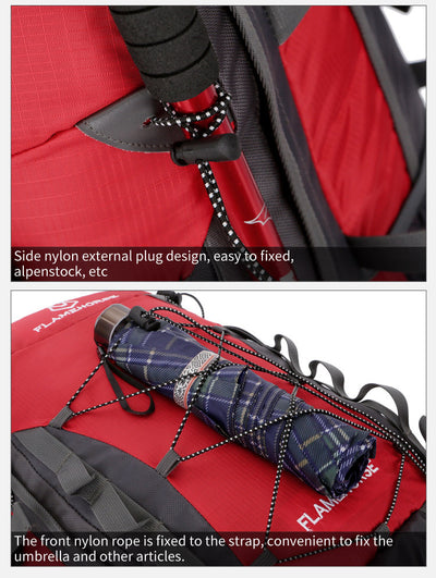 Mochila de Trekking 50L Profesional para Montaña con Soporte Ergonómico - Image 9