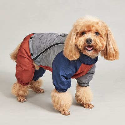 Abrigo Acolchado para Perros Medianos y Grandes - Diseño a Juego de Colores para Invierno - Image 13