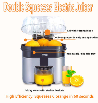 Juego de 2 Extractores de Jugo de Naranja - Image 14