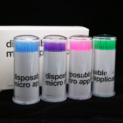 Bastoncillos de Algodón para Extensiones de Pestañas en Botella - Image 6