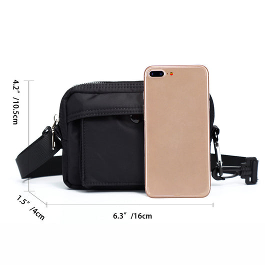Bolsa Bandolera Hombre Estilo Japonés Minimalista - Image 2
