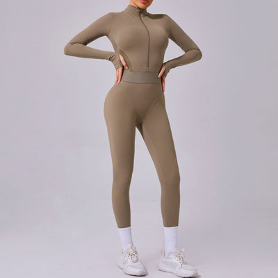 Enterizo de Yoga para Mujer con Malla Transpirable - Image 9