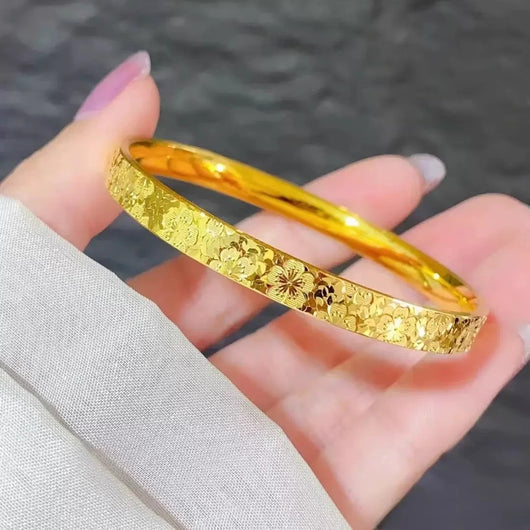 Pulsera Sakura de Hielo Triturado para Mujer - Diseño Premium de Alto Brillo - Image 7