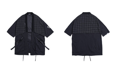 Camisa Retro Suelta con Costuras Reforzadas y Manga Tres Cuartos para Hombre - Image 18