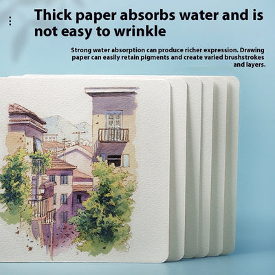 Tarjetas Postales de Papel Acuarela 300g Blanco - Image 4
