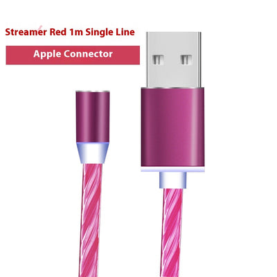 Cable USB Magnético 3 en 1 con Diseño Arcoíris - Carga Rápida Universal - Image 6