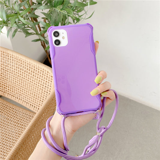 Funda para Celular Minimalista con Cordón de Seguridad