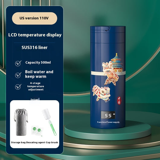 Taza Térmica Eléctrica con Control de Temperatura para Viajes y Oficina - Image 10