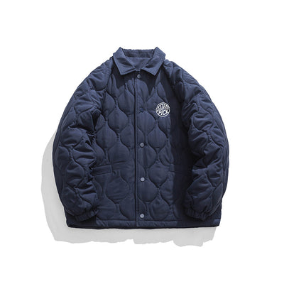 Conjunto Polo de Algodón Lingge con Diseño Decorativo para Hombre - Invierno - Image 4