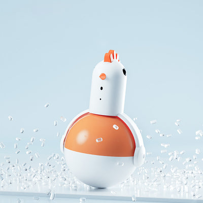 Juguete Interactivo para Gatos con Láser, Sonido y Forma de Pollo - Image 7
