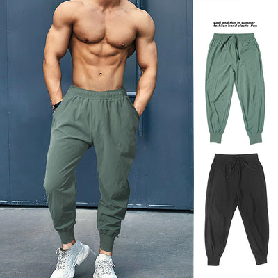 Pantalones Deportivos Hombre Ligeros Sueltos Fitness - Image 3