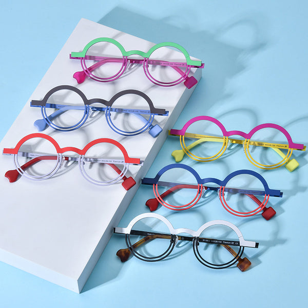 Gafas Redondas Vintage para Hombre y Mujer