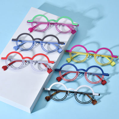 Gafas Redondas Vintage para Hombre y Mujer