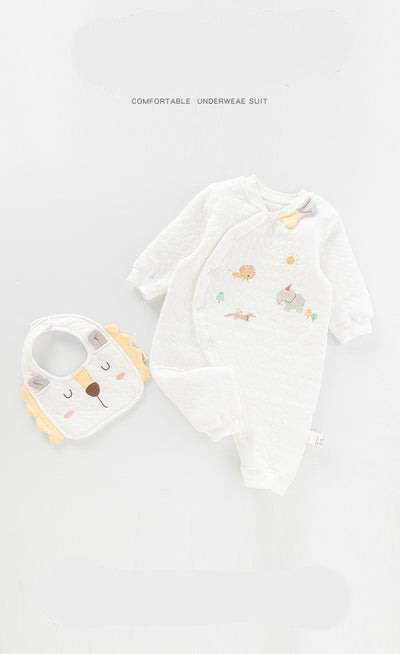 Pijama Térmico de Algodón y Seda para Bebé Recién Nacido - Image 22