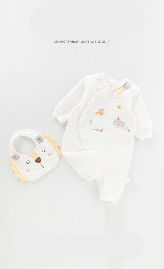 Pijama Térmico de Algodón y Seda para Bebé Recién Nacido - Image 22
