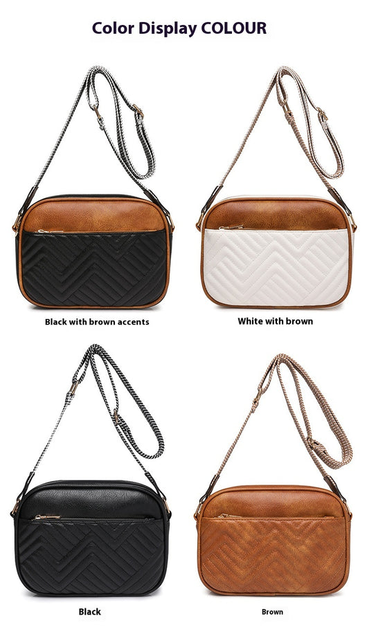 Bolsa Mensajera Cuadrada Estilo Europeo para Mujer - Image 18