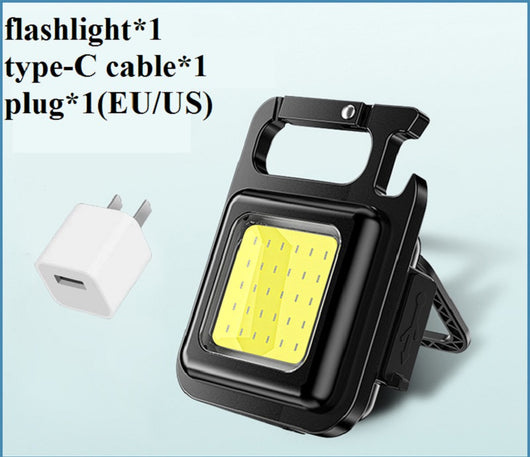 Linterna LED Recargable Compacta COB - Luz de Emergencia USB Portátil - Image 7