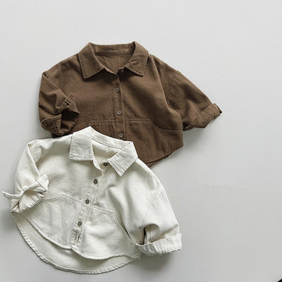 Camisa Versátil para Niños y Niñas con Estilo Moderno