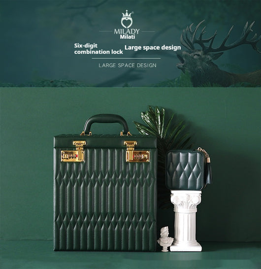 Caja de Almacenamiento para Joyas con Candado de Contraseña de Gran Capacidad - Image 12