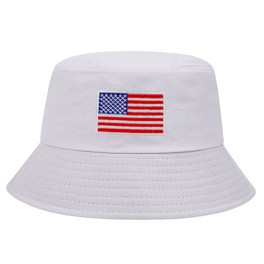 Gorra Bucket Estrellas y Rayas con Protección Solar y Bordado - Image 7