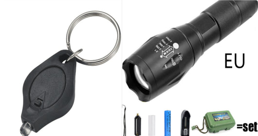 Linterna Táctica Recargable Ultra Potente - Impermeable para Defensa y Aventura - Image 10