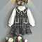 Conjunto Elegante para Niña Estilo Coreano - Chaleco y Vestido Occidental de Dos Piezas