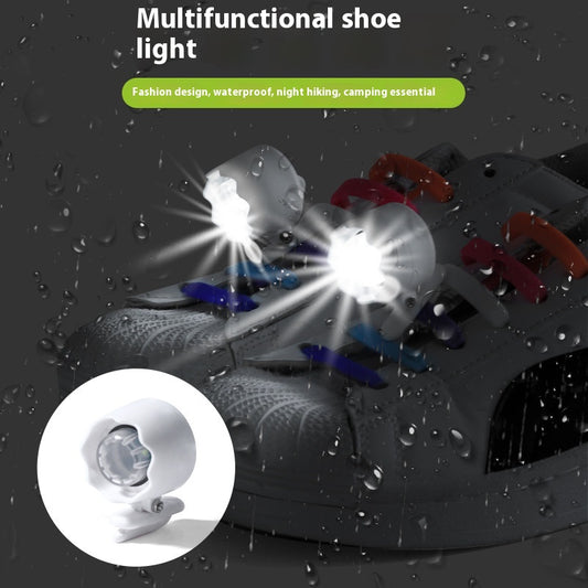Luz LED Ajustable para Zapatos - Iluminación de Seguridad para Caminar