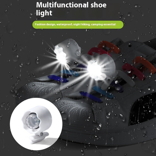 Luz LED Ajustable para Zapatos - Iluminación de Seguridad para Caminar