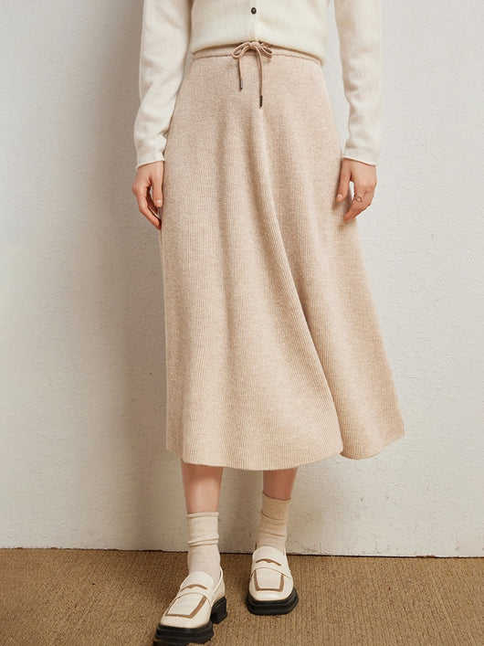 Falda Tejida de Cashmere Premium para Mujer - Image 10