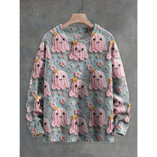 Sudadera Cuello Redondo Hombre con Estampado Digital 3D en Relieve - Image 9
