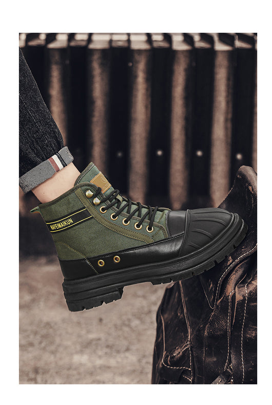 Botas Martin Altas Estilo Británico para Hombre - Image 26
