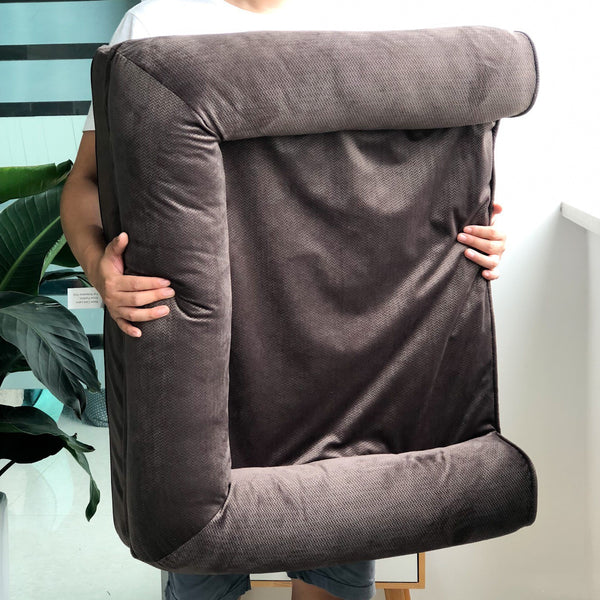 Sofá Desmontable para Perros con Espuma de Huevo y Soporte Ergonómico