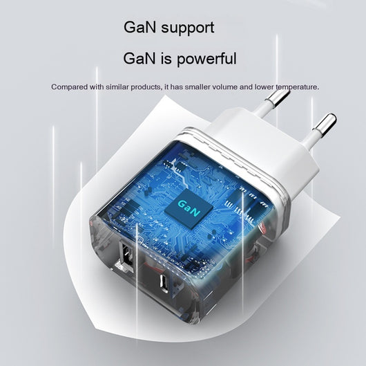 Cargador Rápido Nitruro de Galio 30W Estándar Europeo - Image 9