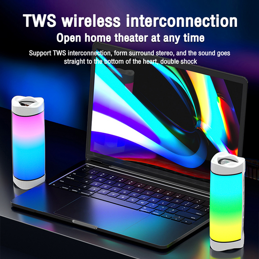 Parlante Bluetooth 3D con Iluminación Inteligente y Sonido Envolvente - Image 19