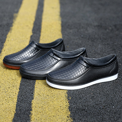 Botas Cortas Impermeables para Hombre con Suela Flexible - Image 3