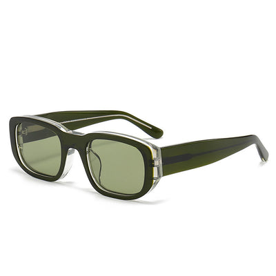 Gafas de Sol Hip Hop Retro Nylon con Cristales Gruesos - Image 5
