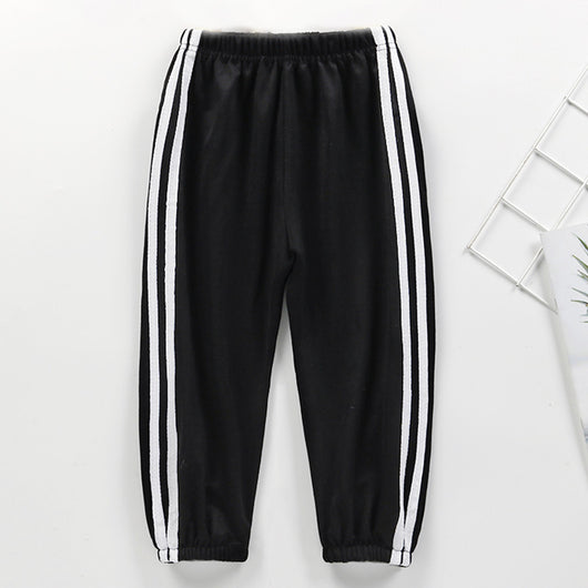 Pantalones deportivos casuales delgados para niños - Image 6