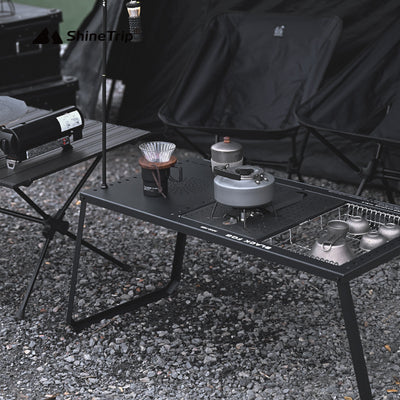 Mesa de Camping Plegable Multifuncional Portátil