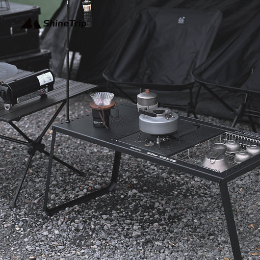 Mesa de Camping Plegable Multifuncional Portátil