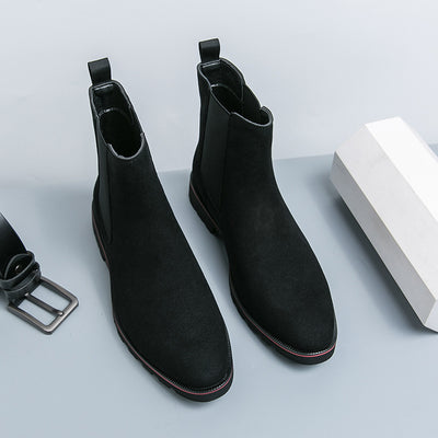 Botas Cargo Tobilleras de Cuero para Hombre - Estilo Casual Versátil - Image 10
