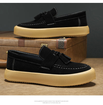 Zapatos Derby Estilo Británico - Mocasines Casuales para Hombre - Image 9