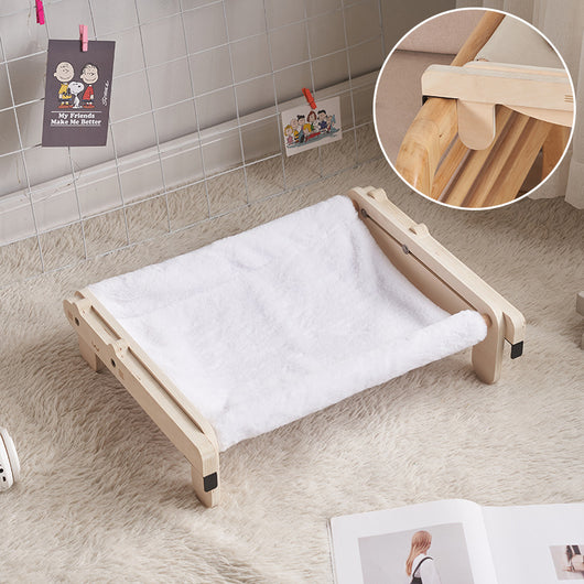 Cama de Madera Maciza para Mascotas - Diseño Versátil para Todas las Estaciones - Image 10
